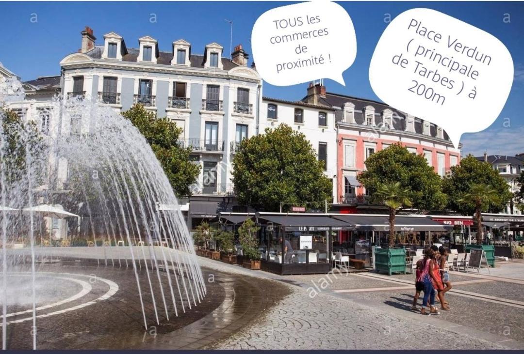 L'Appartement 7 - Centre Ville-Parking-Tv-Wifi Tarbes Exterior foto